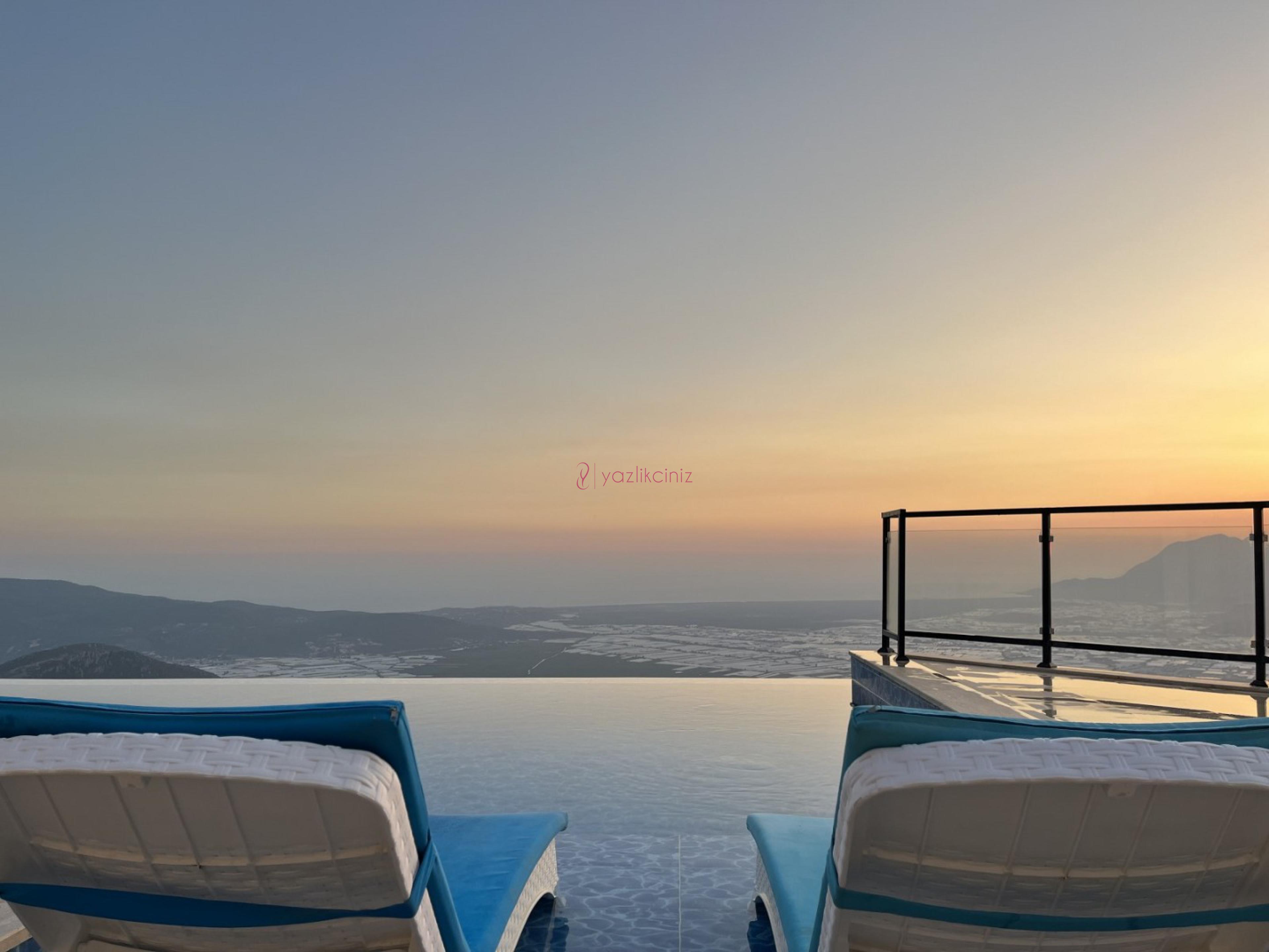 Villa Kovan Kalkan Lapaz mevkiinde bulunan Kiralık Balayı Villası |Yazlikciniz