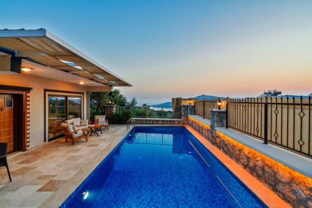 Villa Samyeli, Deniz ve Doga Manzarali, Jakuzili, Korunakli villa | Yazlikciniz